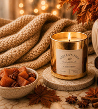 Load image into Gallery viewer, Fall Luxury Gold Candle