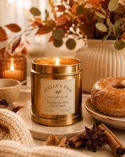 Load image into Gallery viewer, Fall 9oz Chic Gold Candle