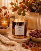 Load image into Gallery viewer, Fall Luxury Rose Gold Candle 12oz