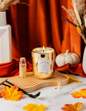 Load image into Gallery viewer, Fall Luxury Gold Candle
