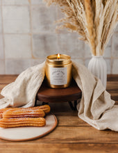 Load image into Gallery viewer, Fall 9oz Chic Gold Candle
