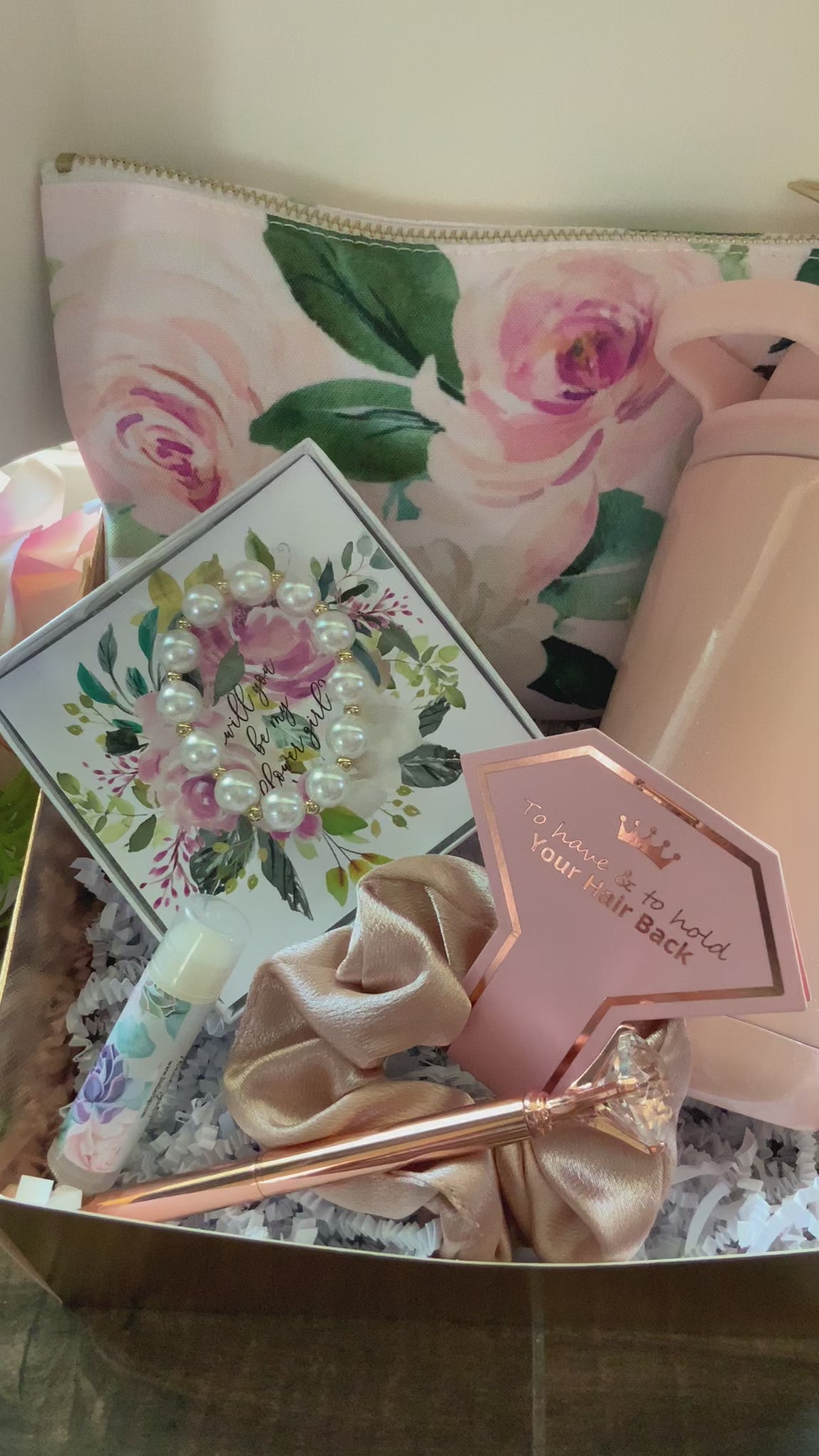 Flower Girl Proposal Box Gift, Flower Girl Gift Set, Flower
