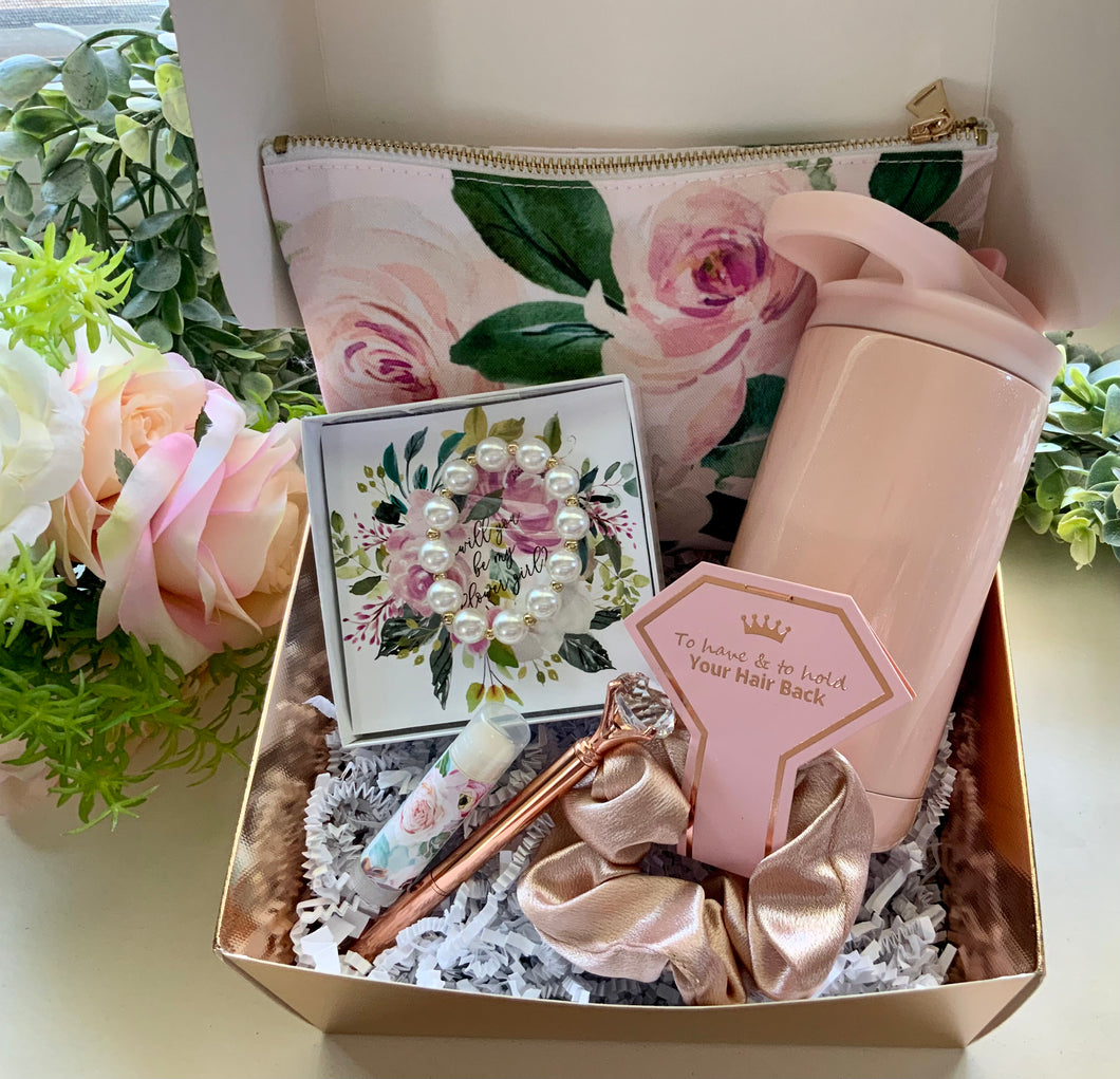 Hanaive 6 Pcs Flower Girl Gifts Flower Girl Proposal Box Set